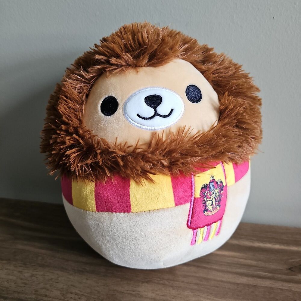 Squishmallows Harry Potter Gryffindor Lion 8 in Plush Doll
